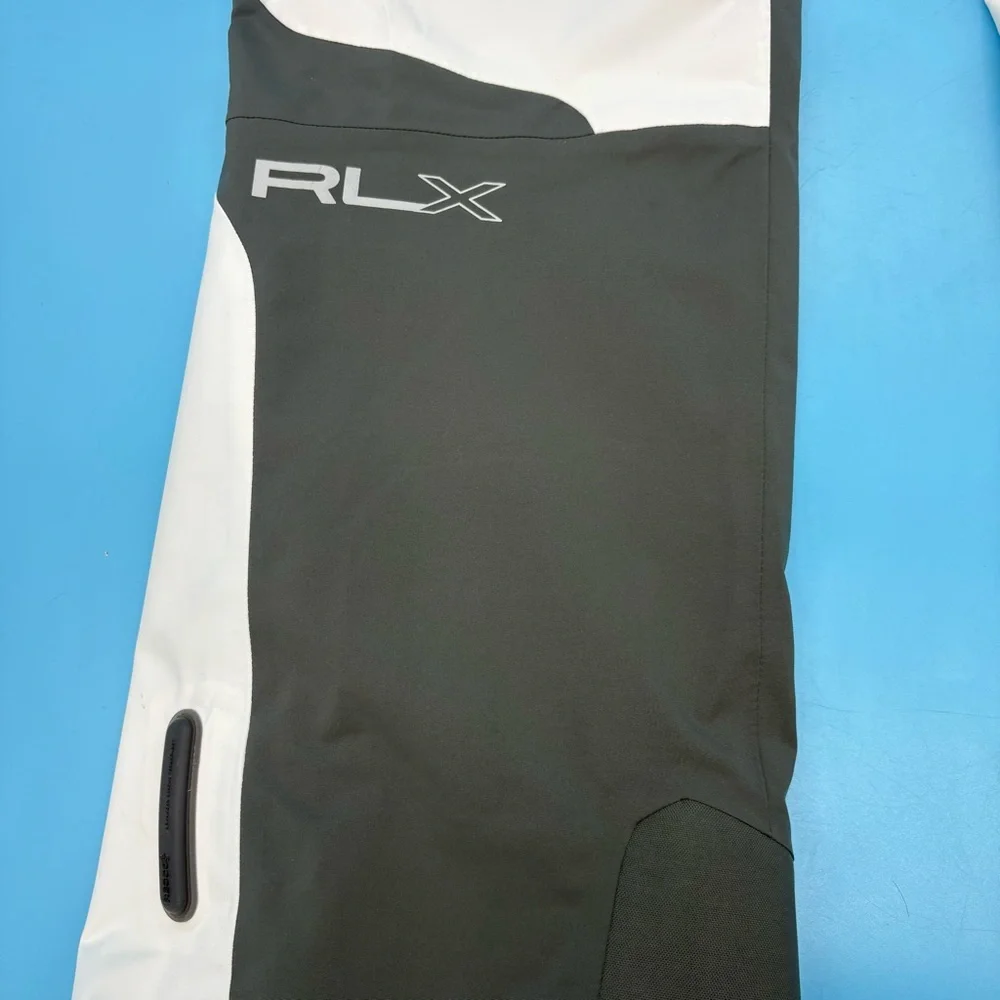 RLX Ralph Lauren Ski Pants Size M White Black Waterproof Snowboard - Picture 4 of 12